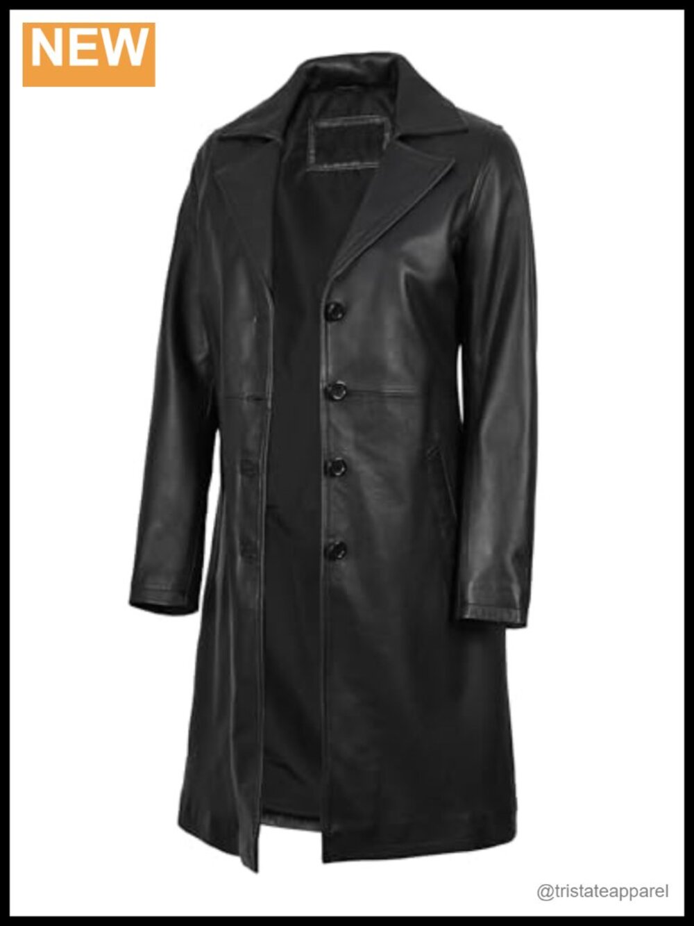 Real Lambskin Leather Long Coat Women Casual Stylish Car Coat